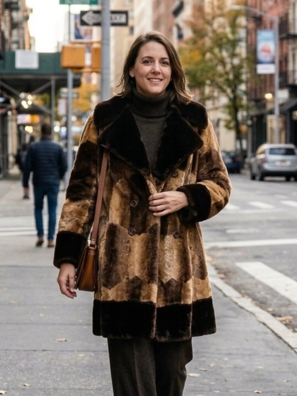 Vintage Faux Fur Coat